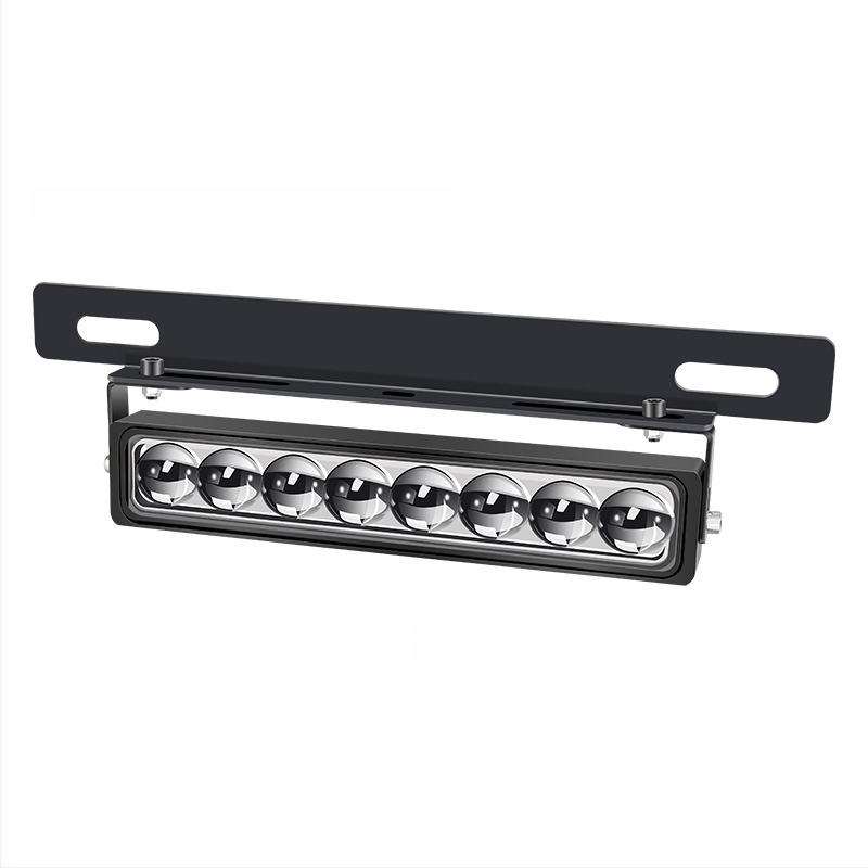 Φως πινακίδας κυκλοφορίας με 8 LED, αλουμινένιο περίβλημα, 8–85V, μακροεμβέλεια για οχήματα εκτός δρόμου