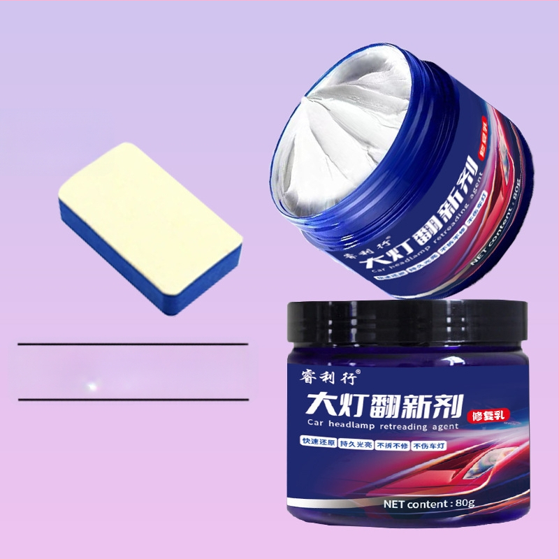 Agent de restaurare faruri auto – formulă pe bază de silicat organic; viață de raft 3 ani; număr articol 135685; standard de calitate 153687