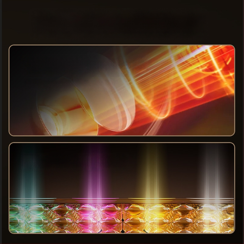 Dispozitiv LED pentru tratament facial cu lumină albastră și roșie, pentru uz casnic, portabil, baterie 2000–4000mAh încorporată, IPX4 rezistent la apă, albire și rejuvenare a pielii