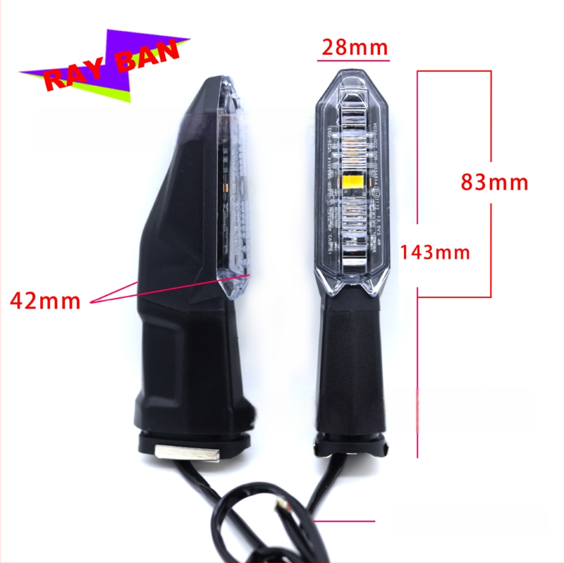 LED žmigavci za Kawasaki motocikl Z750, Z800, Z900, Z900RS