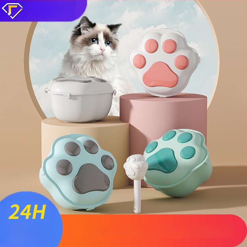 Δοχείο αποθήκευσης τροφίμων για σκύλους και γάτες, υλικό PP, χωρητικότητα 4-6 kg