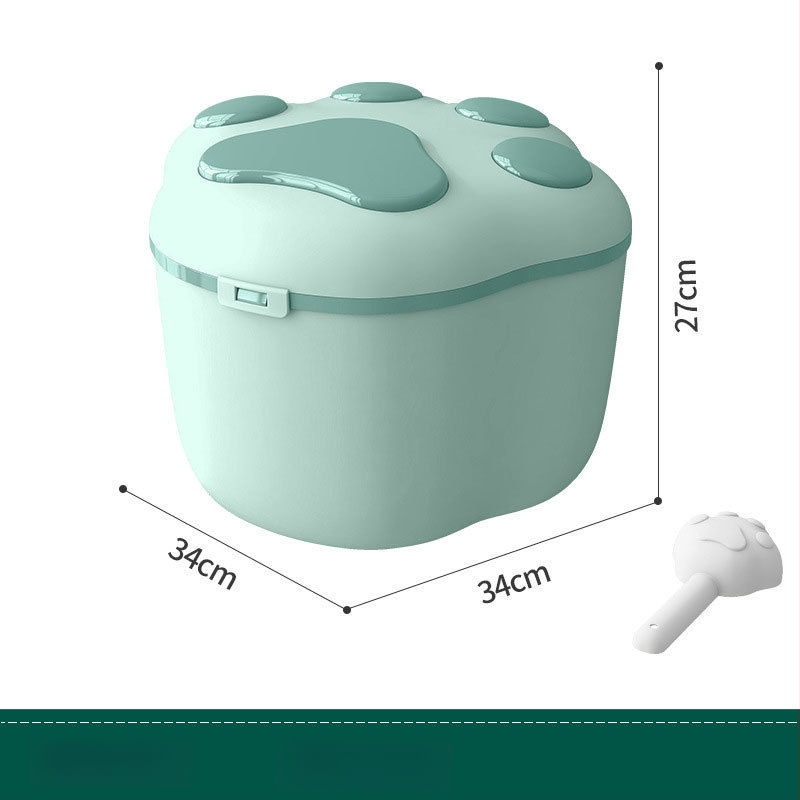 Δοχείο αποθήκευσης τροφίμων για σκύλους και γάτες, υλικό PP, χωρητικότητα 4-6 kg