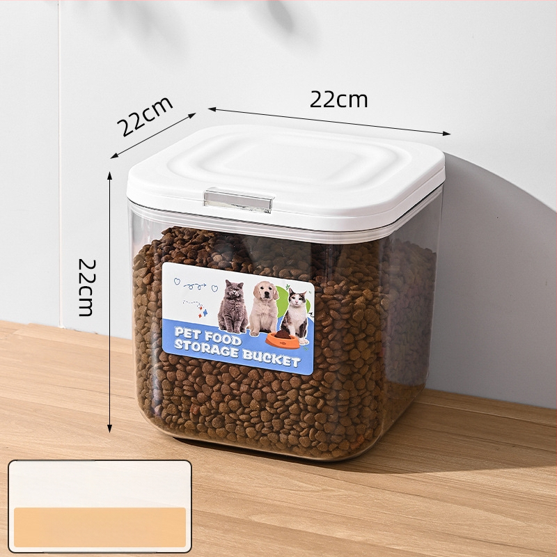 Morino PET δοχείο αποθήκευσης τροφών γάτας και σκύλου – ανθεκτικό στην υγρασία, σφραγισμένο