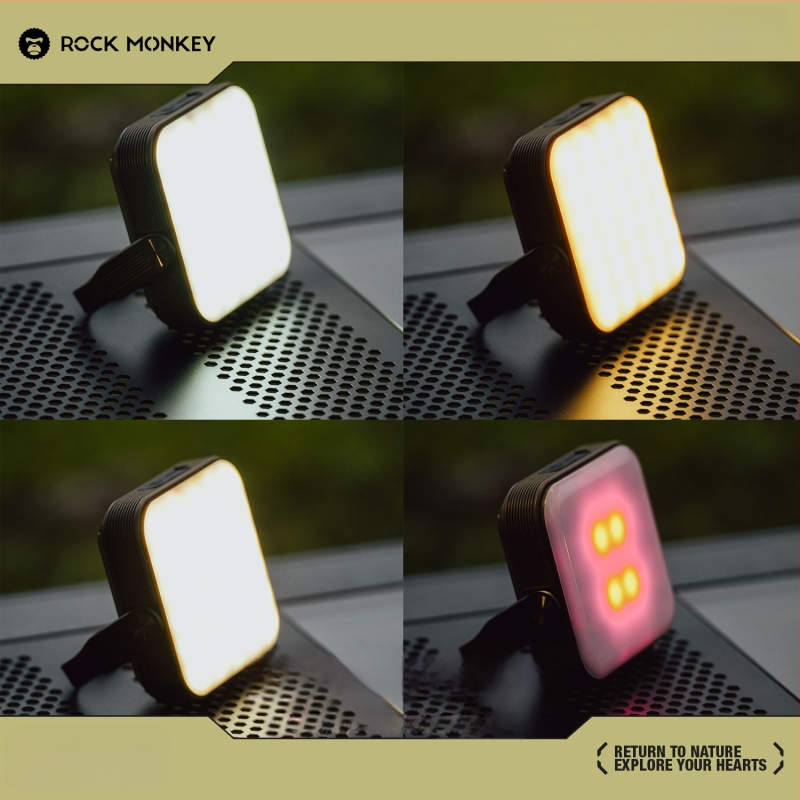 Κάμπινγκ Κύριο Φως ROCK MONKEY, 20000mAh, μαγνητικό φως εργασίας, επαναφορτιζόμενο, λαμπά πυρακτώσεως, διαστάσεις 103×122×37 mm