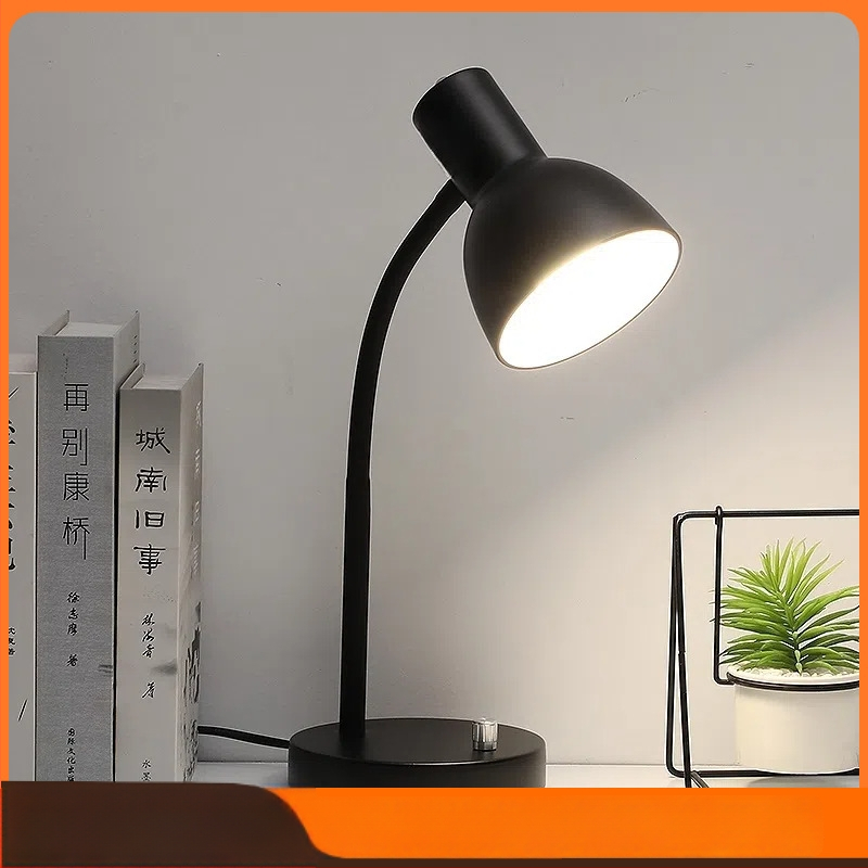 Lampa za zaštitu očiju za učenje, metalna minimalistička stolna svjetiljka za studentsku sobu i čitanje u uredu