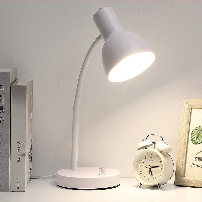 Lampa za zaštitu očiju za učenje, metalna minimalistička stolna svjetiljka za studentsku sobu i čitanje u uredu