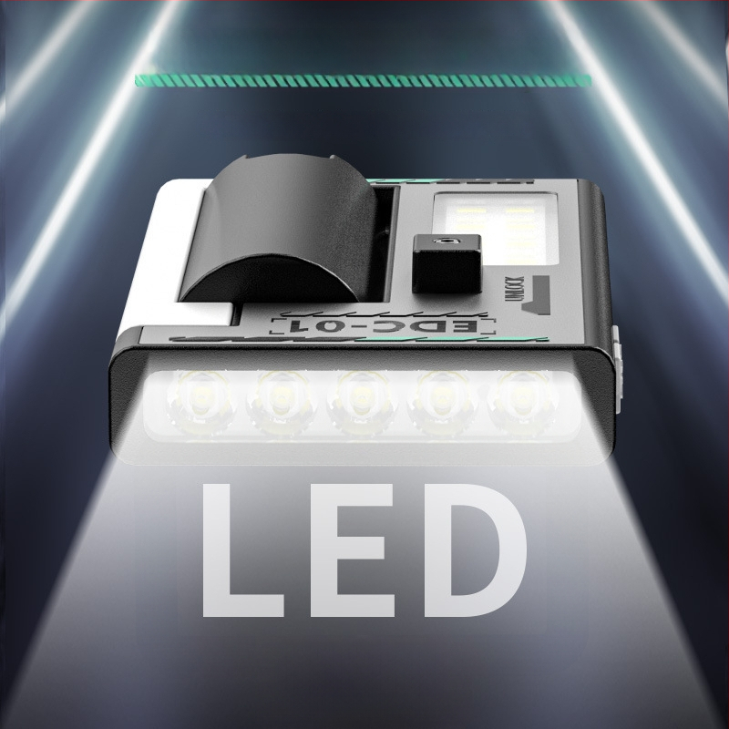 Μαγνητικό LED φωτιστικό εργασίας με οθόνη LCD – USB επαναφορτιζόμενο, 5W, 6800mAh, κατάλληλο για κάμπινγκ και εξωτερικές καταστάσεις έκτακτης ανάγκης