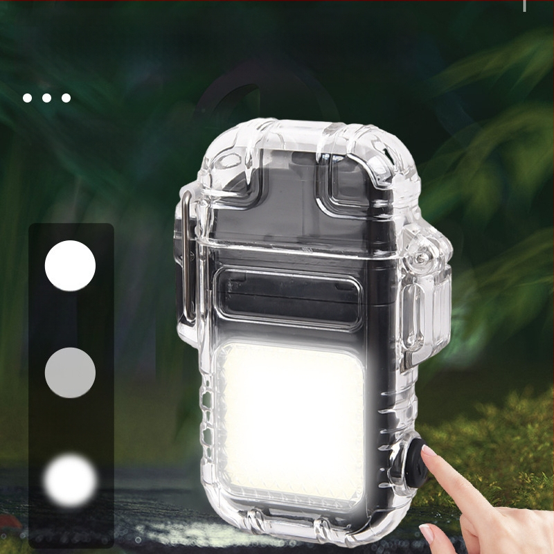 Πολυλειτουργικός φακός με τόξο ανάφλεξης — επαναφορτιζόμενος LED φως κλειδιού, φορητό εργασιακό φως, 2W, μπαταρία πολυμερούς 150 mAh