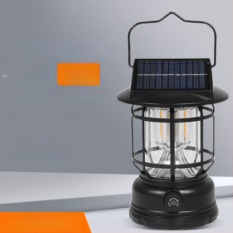 LED φανάρι κάμπινγκ – επαναφορτιζόμενο, με κουμπί και τηλεχειριστήριο