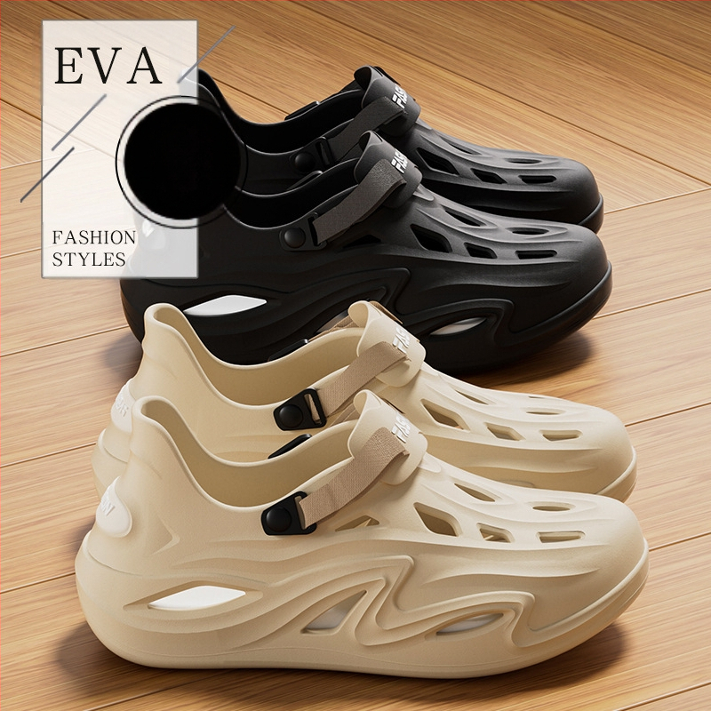 Ανδρικά σανδάλια – EVA επάνω μέρος και σόλα, κλειστή μύτη, αναπνεύοντα, αδιάβροχα, αντιολισθητικά, στυλ Leisure/Baotou, Άνοιξη 2025.