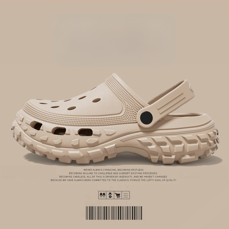 Ανδρικά σανδάλια – EVA επάνω μέρος και σόλα, κλειστή μύτη, αναπνεύοντα, αδιάβροχα, αντιολισθητικά, στυλ Leisure/Baotou, Άνοιξη 2025.