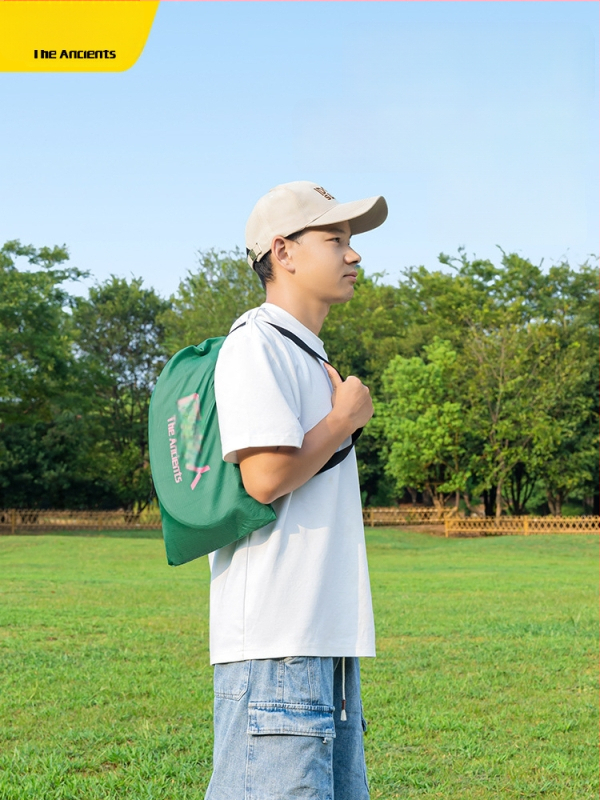 Φουσκωτός εξωτερικός καναπές με δυνατότητα ανάκλισης και ύπνου, χωρητικότητα 1-2 ατόμων, Oxford ύφασμα, χειροκίνητη αντλία — Primitive ancients