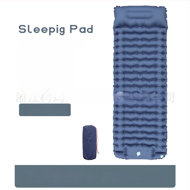 Εξωτερικό ultralight φουσκωτό στρώμα ύπνου, 40D νάιλον TPU, για ένα άτομο, 700 g, χειροκίνητη αντλία