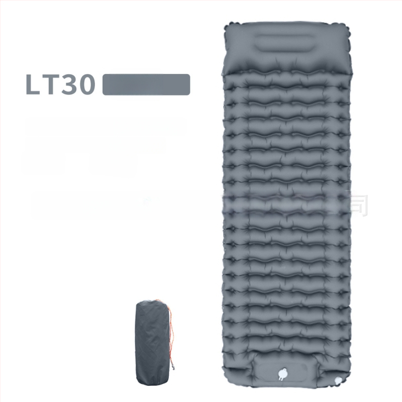 Εξωτερικό ultralight φουσκωτό στρώμα ύπνου, 40D νάιλον TPU, για ένα άτομο, 700 g, χειροκίνητη αντλία