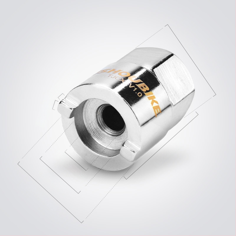 Mountain bike hub eltávolító eszköz, acél kulcs, JSHOU BIKE