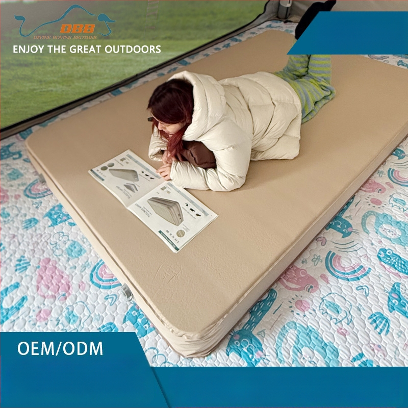 Κάμπινγκ στρώμα ύπνου, παχύτερο, με αυτόματο φούσκωμα, για 1–2 άτομα, βάρος 4 kg, 30D πλεκτό ύφασμα