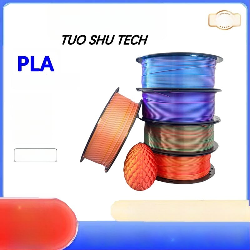 Νήμα Silk PLA για 3D Εκτυπωτή, Υλικό FDM, 1 κιλό, Ακρίβεια ±0,02 mm