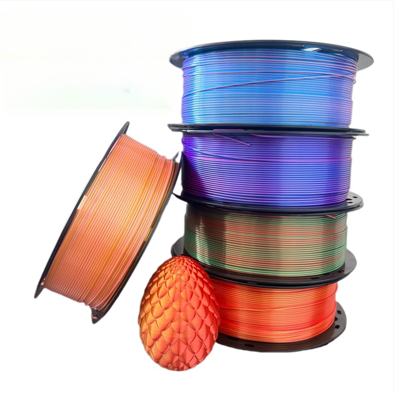 Νήμα Silk PLA για 3D Εκτυπωτή, Υλικό FDM, 1 κιλό, Ακρίβεια ±0,02 mm