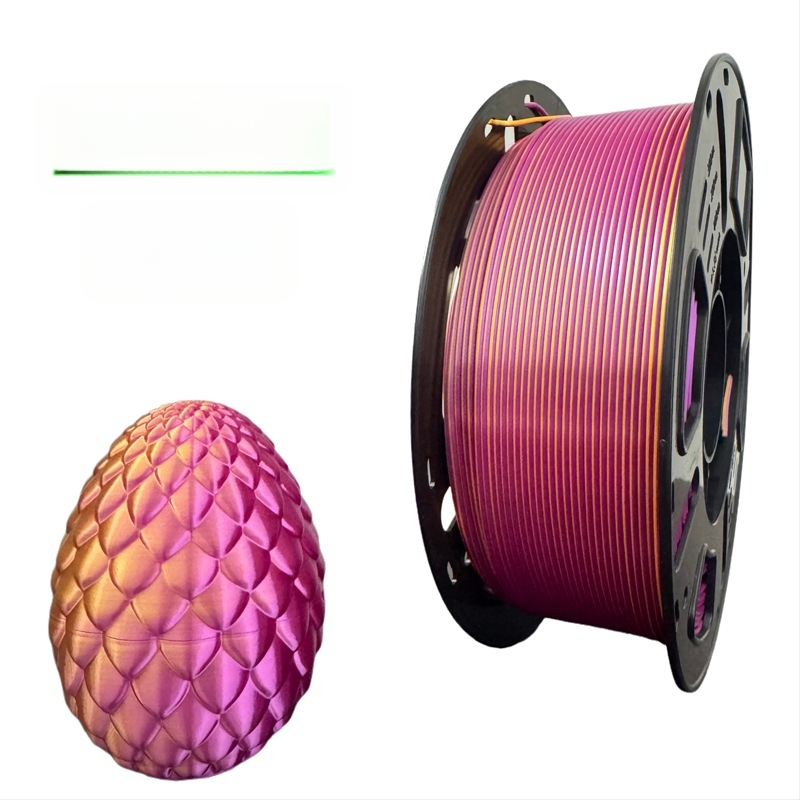 Νήμα Silk PLA για 3D Εκτυπωτή, Υλικό FDM, 1 κιλό, Ακρίβεια ±0,02 mm