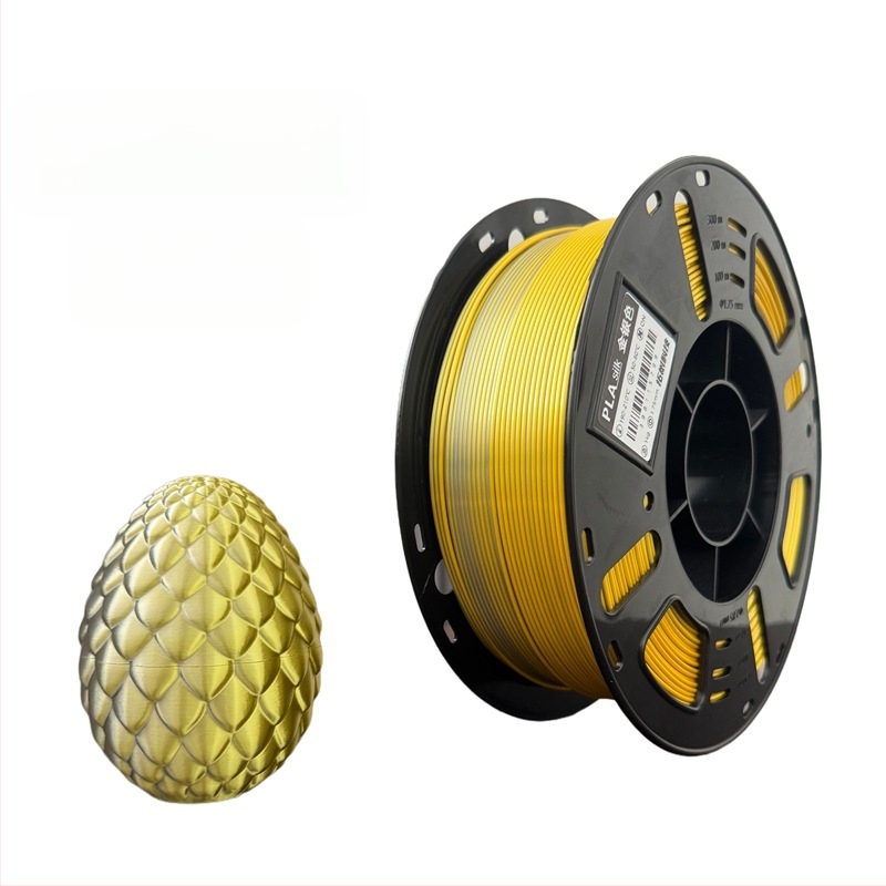 Νήμα Silk PLA για 3D Εκτυπωτή, Υλικό FDM, 1 κιλό, Ακρίβεια ±0,02 mm