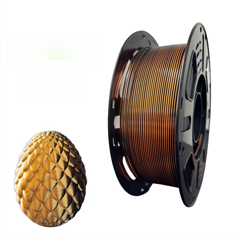 Νήμα Silk PLA για 3D Εκτυπωτή, Υλικό FDM, 1 κιλό, Ακρίβεια ±0,02 mm