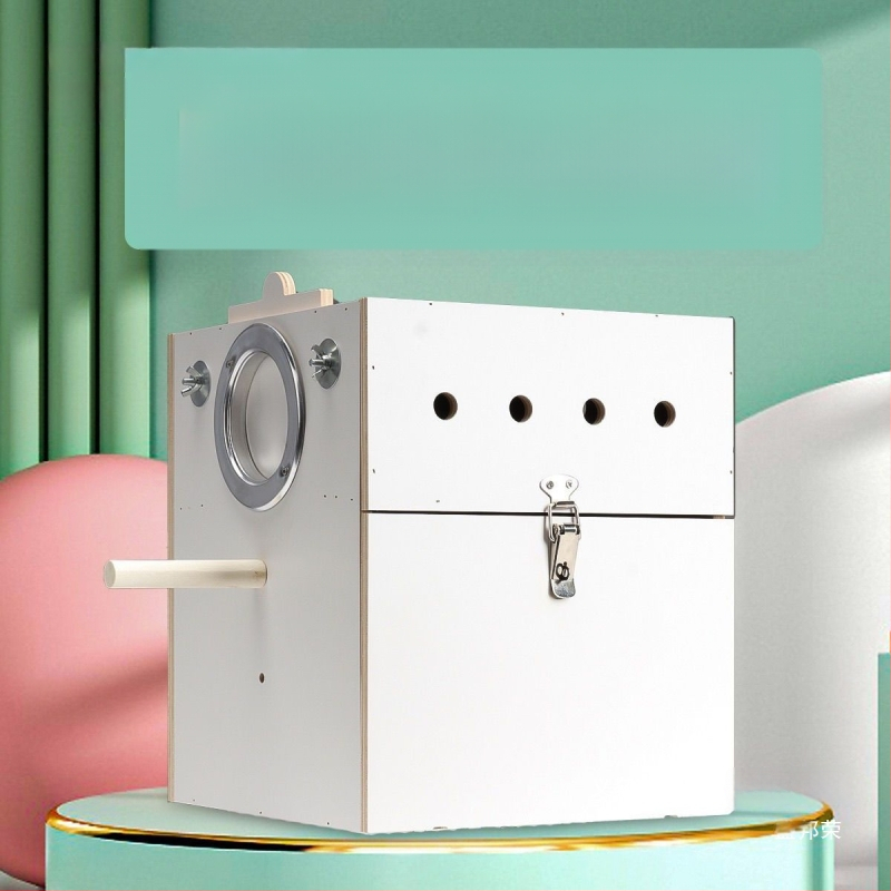 Cutie verticală pentru reproducerea papagalilor cu cuib, din plastic, brand Shengbangrong, model AL, aprovizionare directă transfrontalieră