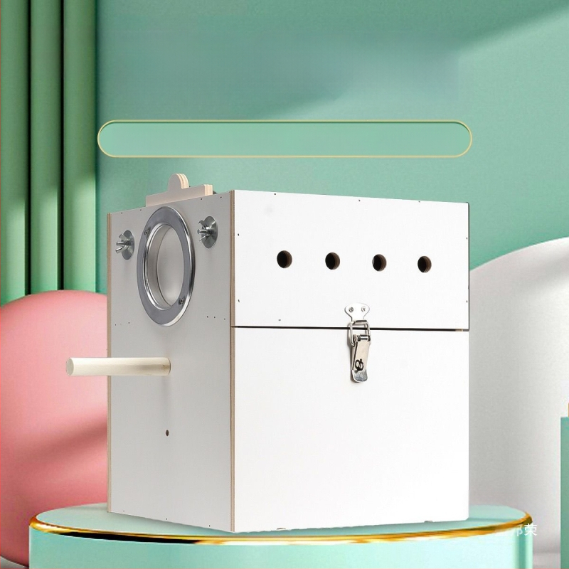 Cutie verticală pentru reproducerea papagalilor cu cuib, din plastic, brand Shengbangrong, model AL, aprovizionare directă transfrontalieră