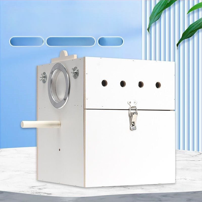 Cutie verticală pentru reproducerea papagalilor cu cuib, din plastic, brand Shengbangrong, model AL, aprovizionare directă transfrontalieră