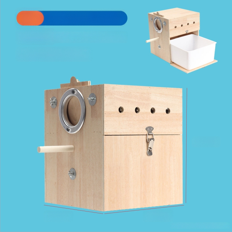 Cutie verticală pentru reproducerea papagalilor cu cuib, din plastic, brand Shengbangrong, model AL, aprovizionare directă transfrontalieră