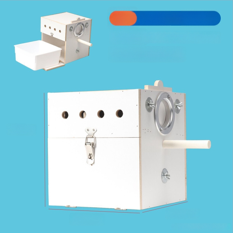 Cutie verticală pentru reproducerea papagalilor cu cuib, din plastic, brand Shengbangrong, model AL, aprovizionare directă transfrontalieră