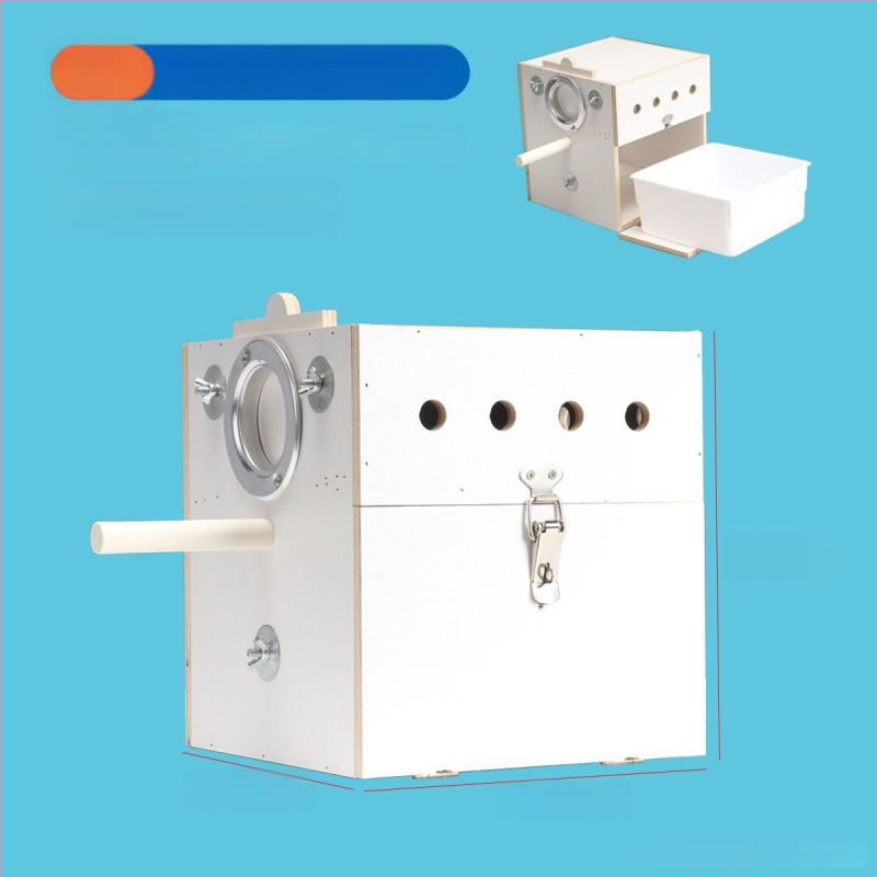 Cutie verticală pentru reproducerea papagalilor cu cuib, din plastic, brand Shengbangrong, model AL, aprovizionare directă transfrontalieră