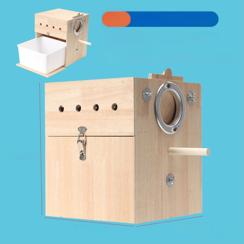 Cutie verticală pentru reproducerea papagalilor cu cuib, din plastic, brand Shengbangrong, model AL, aprovizionare directă transfrontalieră