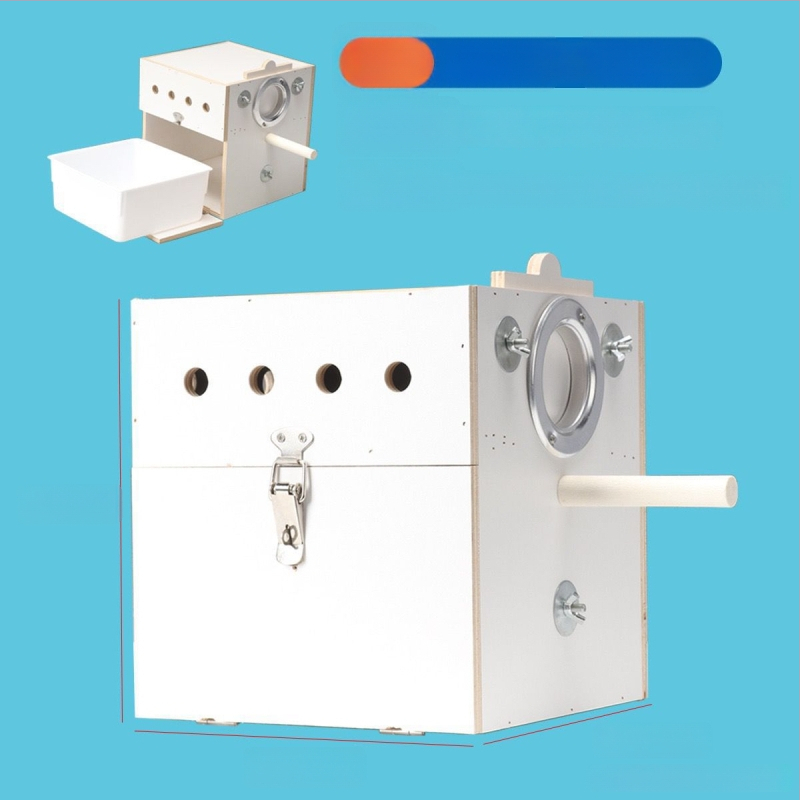 Cutie verticală pentru reproducerea papagalilor cu cuib, din plastic, brand Shengbangrong, model AL, aprovizionare directă transfrontalieră