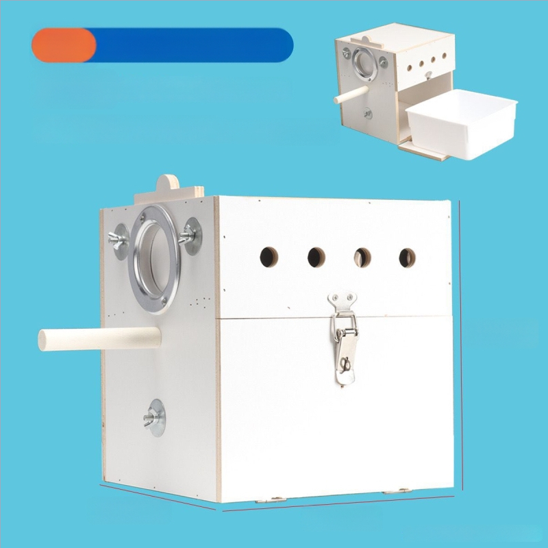 Cutie verticală pentru reproducerea papagalilor cu cuib, din plastic, brand Shengbangrong, model AL, aprovizionare directă transfrontalieră