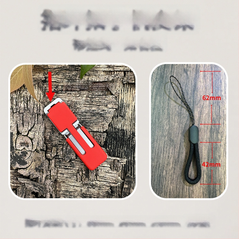 Пръстен държач за телефон, пластмасов, универсален, залепващ гръб