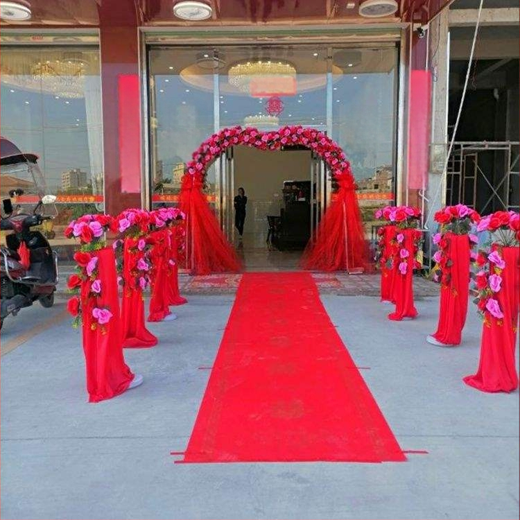 Vas esküvői boltív virágtartóval – teljes esküvői dekorációs készlet