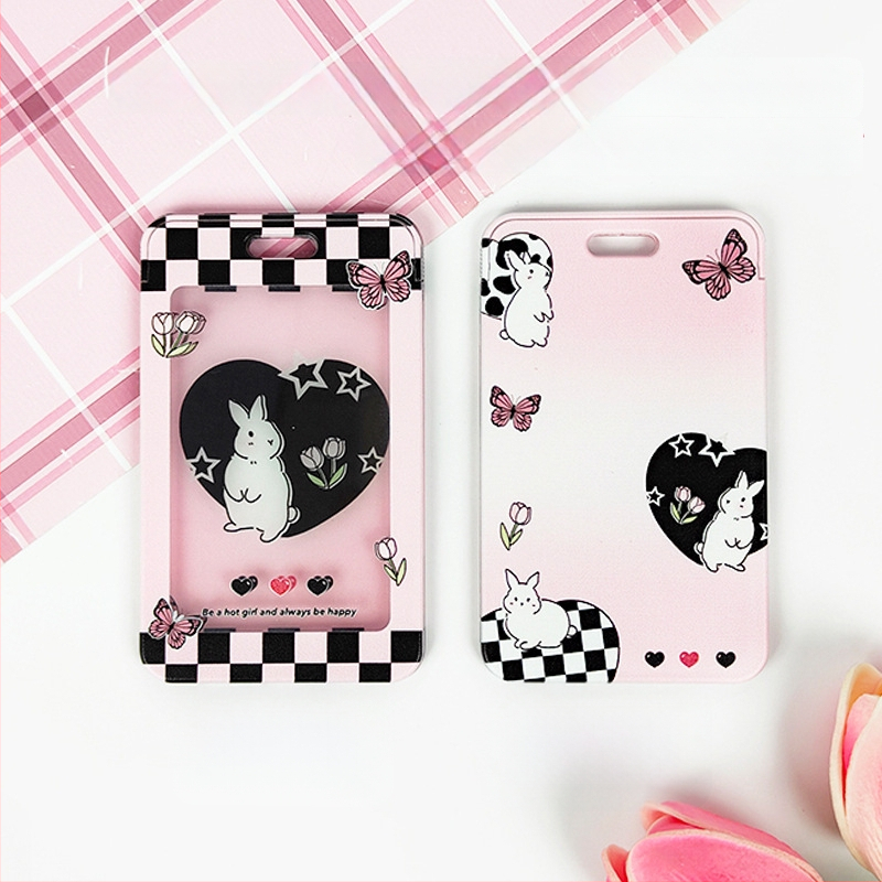 Акрилен калъф за карта, стил ins wind, марка Blue bean