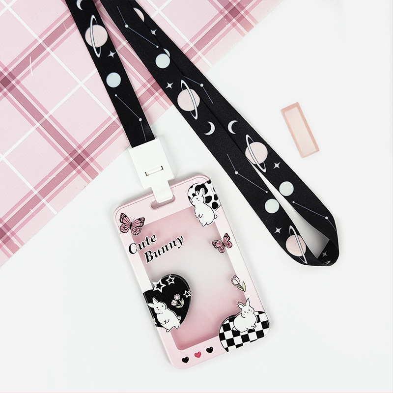 Акрилен калъф за карта, стил ins wind, марка Blue bean