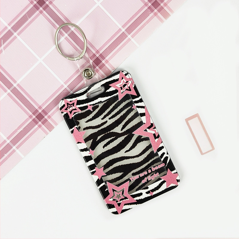 Акрилен калъф за карта, стил ins wind, марка Blue bean