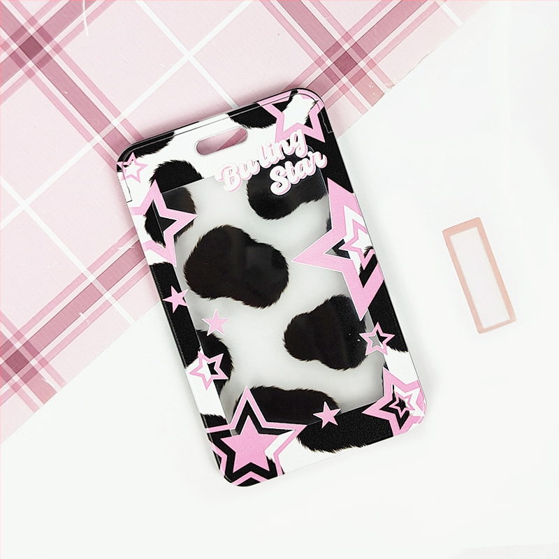 Акрилен калъф за карта, стил ins wind, марка Blue bean