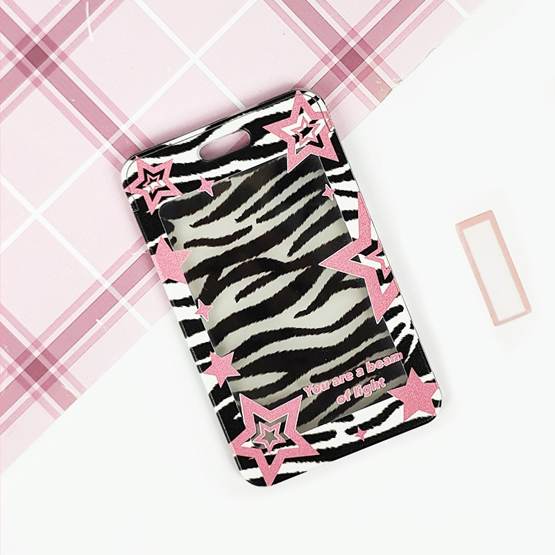 Акрилен калъф за карта, стил ins wind, марка Blue bean