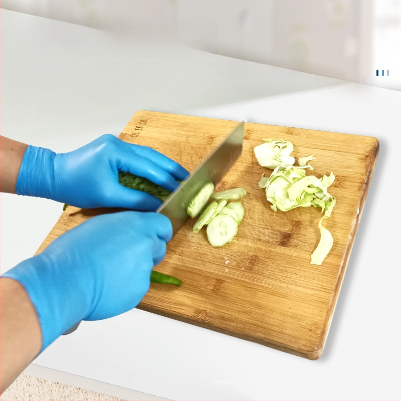 Bazel egyszer használatos nitril kesztyűk otthoni és ipari felhasználásra