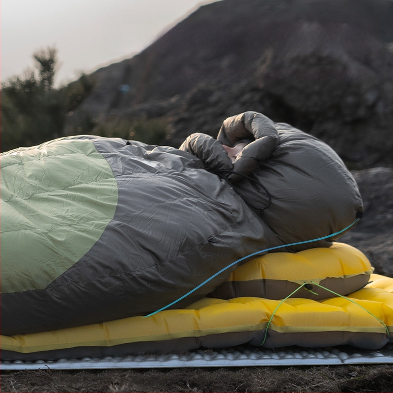 RockBros φουσκωτό μαξιλαράκι λαιμού για εξωτερικούς χώρους – φορητό ταξιδιωτικό μαξιλάρι, ελαφρύ κάμπινγκ μαξιλάρι, 20d νάιλον + επίστρωση TPU, διατίθεται εξατομίκευση