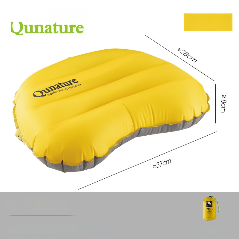 RockBros φουσκωτό μαξιλαράκι λαιμού για εξωτερικούς χώρους – φορητό ταξιδιωτικό μαξιλάρι, ελαφρύ κάμπινγκ μαξιλάρι, 20d νάιλον + επίστρωση TPU, διατίθεται εξατομίκευση