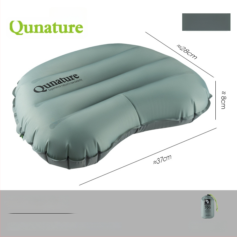 RockBros φουσκωτό μαξιλαράκι λαιμού για εξωτερικούς χώρους – φορητό ταξιδιωτικό μαξιλάρι, ελαφρύ κάμπινγκ μαξιλάρι, 20d νάιλον + επίστρωση TPU, διατίθεται εξατομίκευση