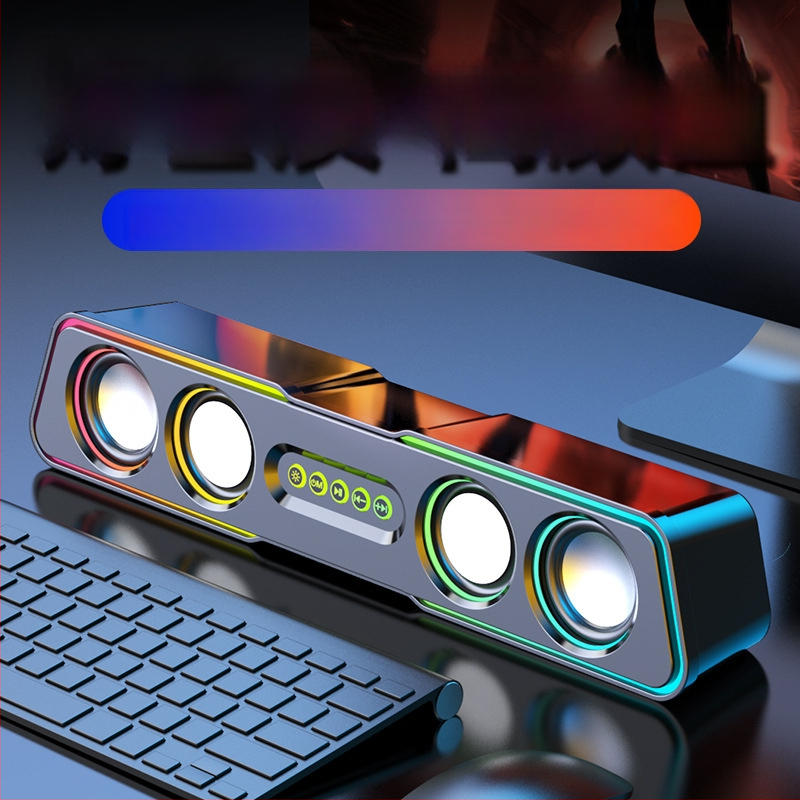 Számítógép hangszórók Q3, 2.1 csatornás, 5W, USB/3,5 mm/Bluetooth 4.0, 40 Hz–20 kHz, SNR ≥75 dB