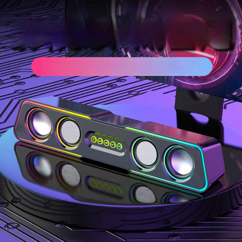 Számítógép hangszórók Q3, 2.1 csatornás, 5W, USB/3,5 mm/Bluetooth 4.0, 40 Hz–20 kHz, SNR ≥75 dB