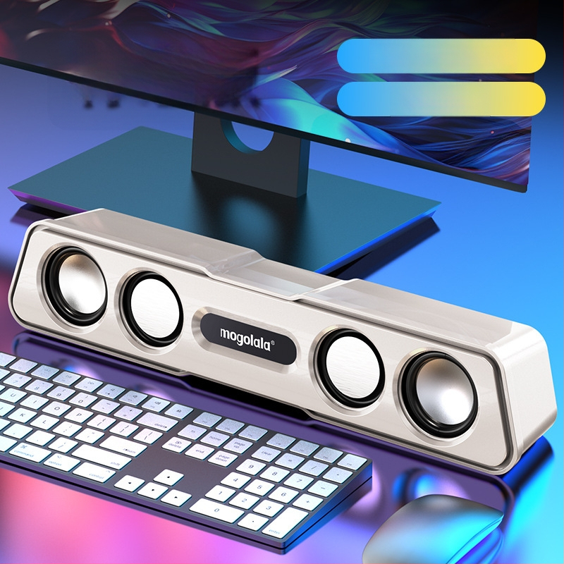 Számítógép hangszórók Q3, 2.1 csatornás, 5W, USB/3,5 mm/Bluetooth 4.0, 40 Hz–20 kHz, SNR ≥75 dB