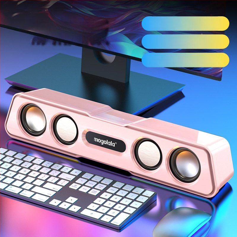 Számítógép hangszórók Q3, 2.1 csatornás, 5W, USB/3,5 mm/Bluetooth 4.0, 40 Hz–20 kHz, SNR ≥75 dB