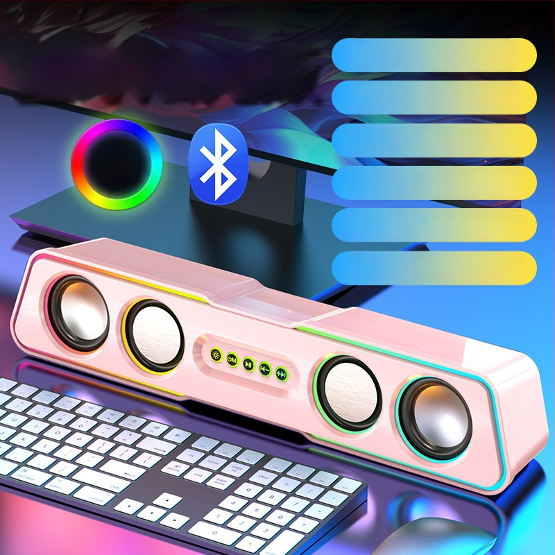 Számítógép hangszórók Q3, 2.1 csatornás, 5W, USB/3,5 mm/Bluetooth 4.0, 40 Hz–20 kHz, SNR ≥75 dB